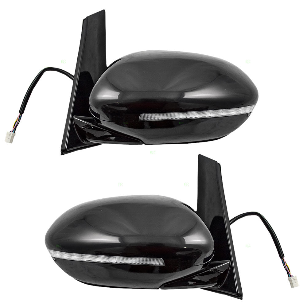 Power Mirror for 2014-2016 Odyssey Turn Signal Indicator Memory Heated 76250TK8A61ZD Set HO1320280