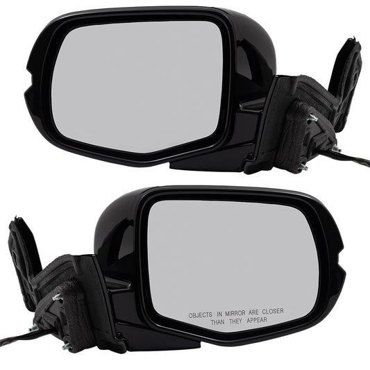 Power Mirror for 2017-2020 Ridgeline Memory Heated Manual Fold 76250T6ZA21ZD Set HO1320313