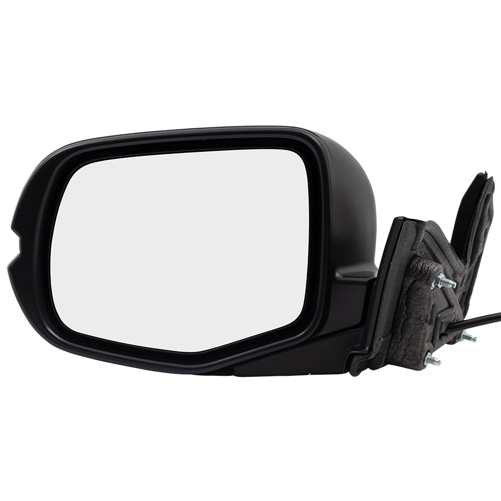 Power Mirror for 2017-2023 Ridgeline LX/RTL-T AWD/RTL AWD Heated Manual Fold 76250T6ZA51ZD Left HO1320324
