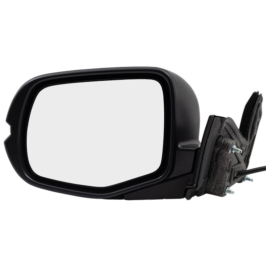 Power Mirror for 2017-2023 Ridgeline LX/RTL-T AWD/RTL AWD Heated Manual Fold 76250T6ZA51ZD Left HO1320324
