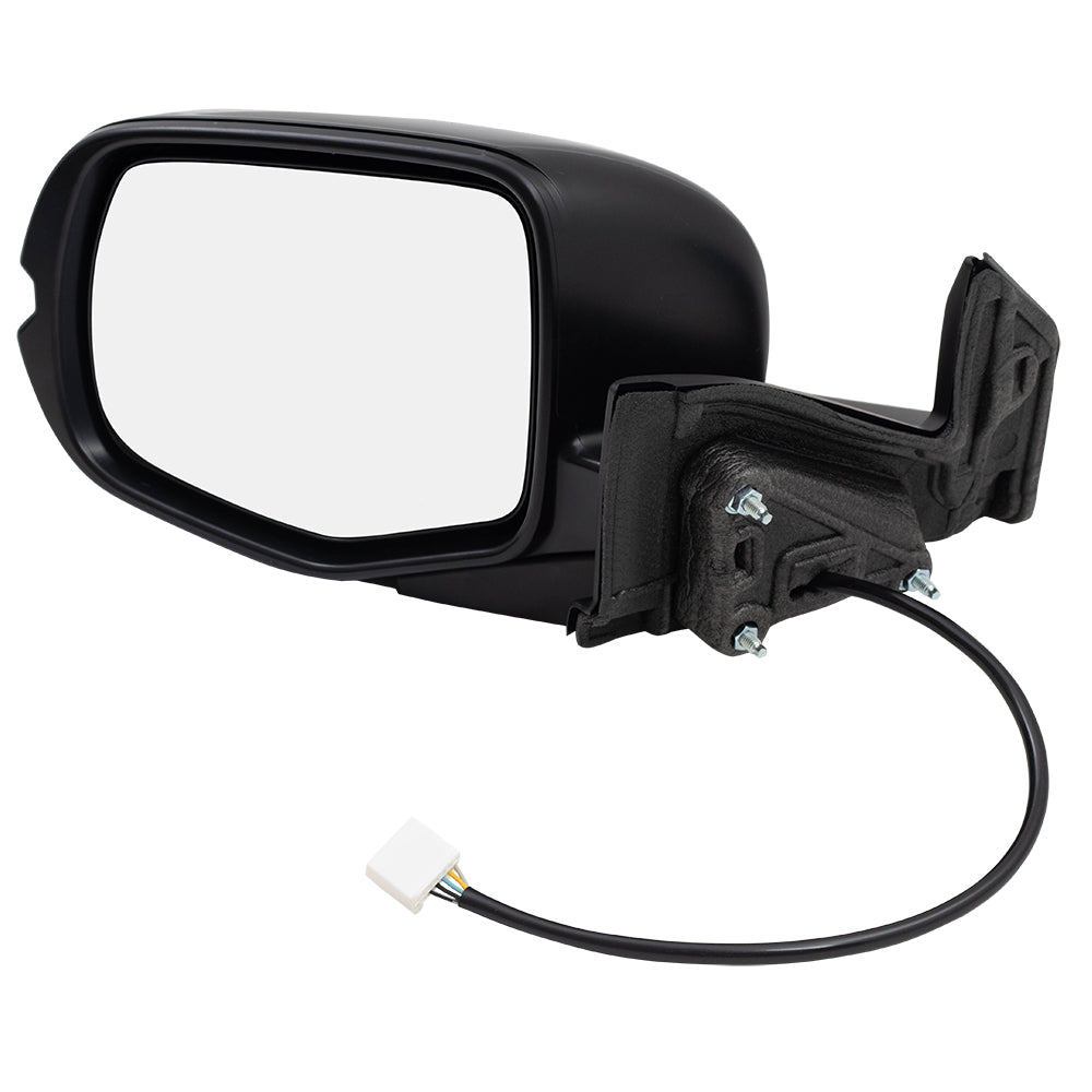 Power Mirror for 2017-2023 Ridgeline LX/RTL-T AWD/RTL AWD Heated Manual Fold 76250T6ZA51ZD Left HO1320324