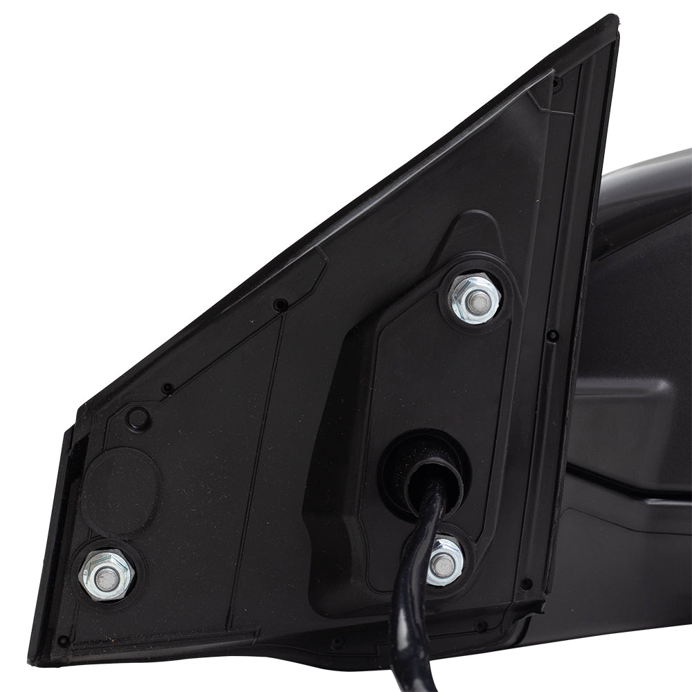Brock Aftemarket Replacement Driver Left Passenger Right Power Mirror Paint to Match Black with Heat-Signal-Blind Spot Detection Compatible with 2017-2022 Honda CR-V EX/EX-L/Touring/Black Edition