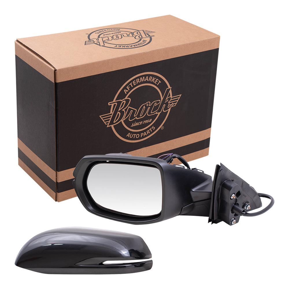 Power Mirror for 2017-2022 HR-V EX/EX-L out Aspherical Glass Turn Signal Indicator Heated 76258T7WA61 Left HO1320309