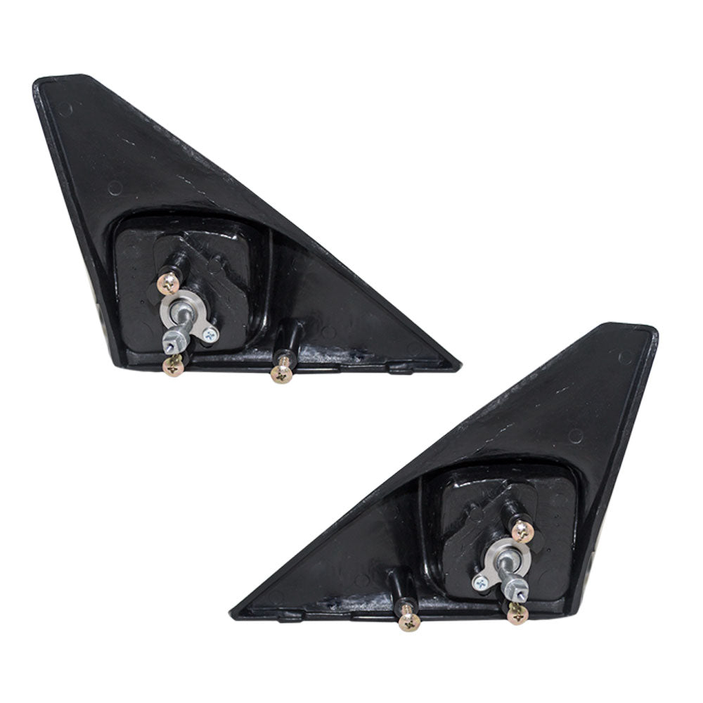 Manual Mirror for 1988-1991 Civic Hatchback 76250SH3A02 Set