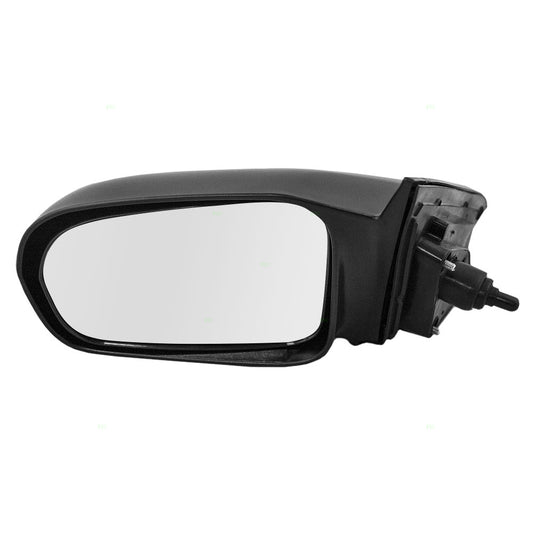 Brock Replacement Drivers Manual Remote Side View Mirror Compatible with 2001-2005 Civic Coupe 76250-S5P-A01