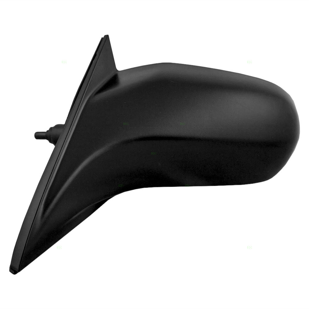 Brock Replacement Drivers Manual Remote Side View Mirror Compatible with 2001-2005 Civic Coupe 76250-S5P-A01