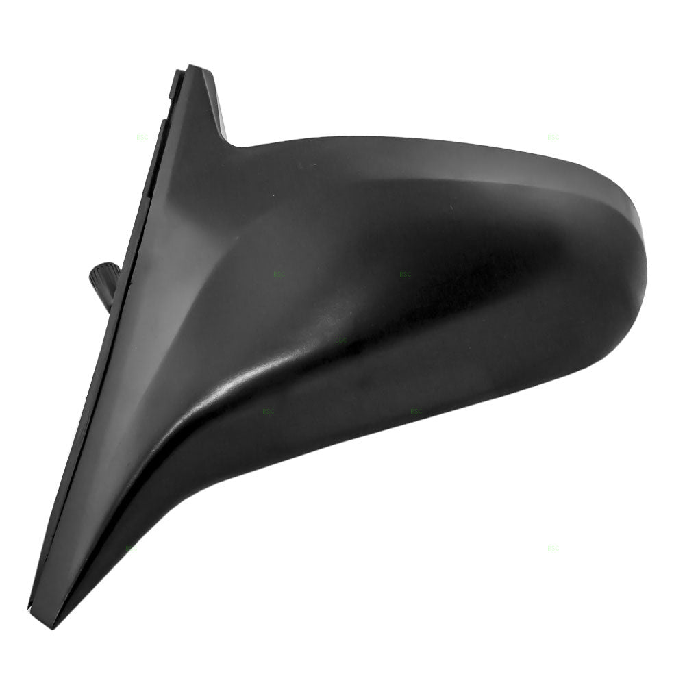 Brock Replacement Drivers Manual Remote Side View Mirror Compatible with 1996-2000 Civic Sedan 76250S01A05