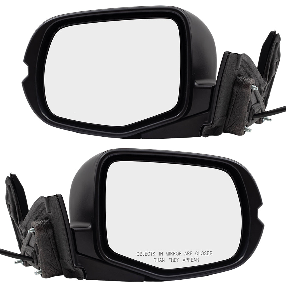 Power Mirror for 2017-2023 Ridgeline Manual Fold 76250T6ZA11ZD Set HO1320323