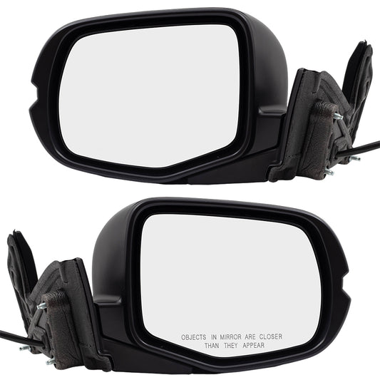 Power Mirror for 2017-2023 Ridgeline Manual Fold 76250T6ZA11ZD Set HO1320323