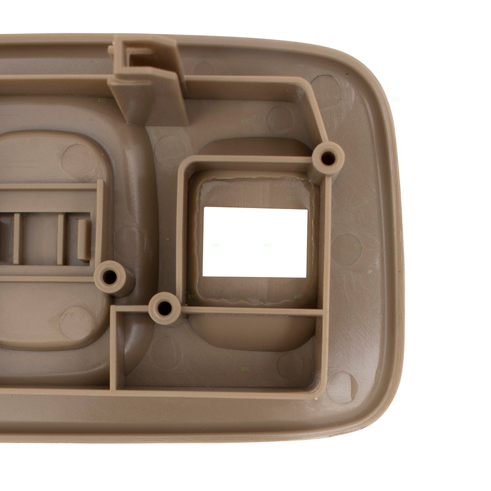 Brock Replacement Passengers Front Inside Interior Door Handle Beige & Chrome Compatible with Accord Sedan Wagon 72125-SV4-003ZE