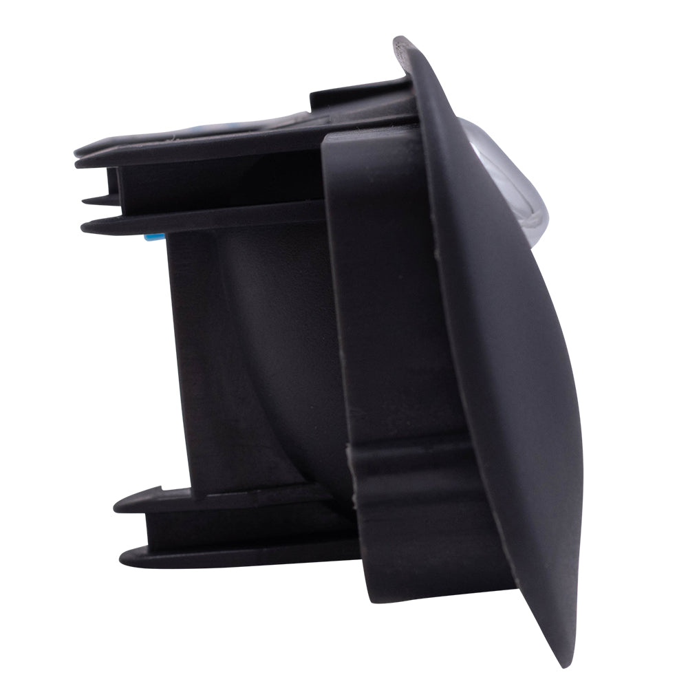 Brock Replacement Drivers Front Inside Interior Door Handle Gray Bezel w/ Chrome Handle Compatible with 1997-2001 CR-V 72164-S10-A11ZA HO1352139