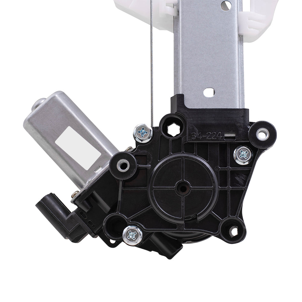 Brock Replacement Front Passenger Side Power Window Regulator with Motor-6 Pin Connector Compatible with 2017-2020 CR-V & 2020 CR-V Hybrid