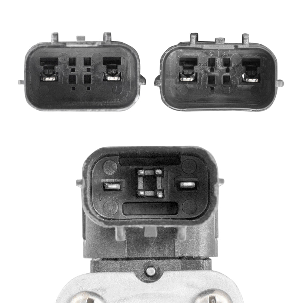 Brock Replacement Driver and Passenger Side Front and Rear Power Window Regulators with Motor 4 Piece Set Compatible with 2017-2020 CR-V LX & 2020 CR-V Hybrid LX