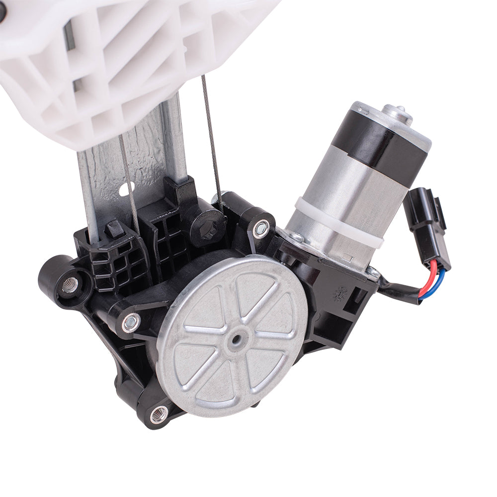 Brock Replacement Front Driver and Passenger Side Power Window Regulators with Motor Compatible with 2017-2020 CR-V LX & 2020 CR-V Hybrid LX