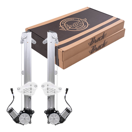 Window Regulator w/ Motor for 2017-2022 CR-V Rear 72750TLAA11 Set