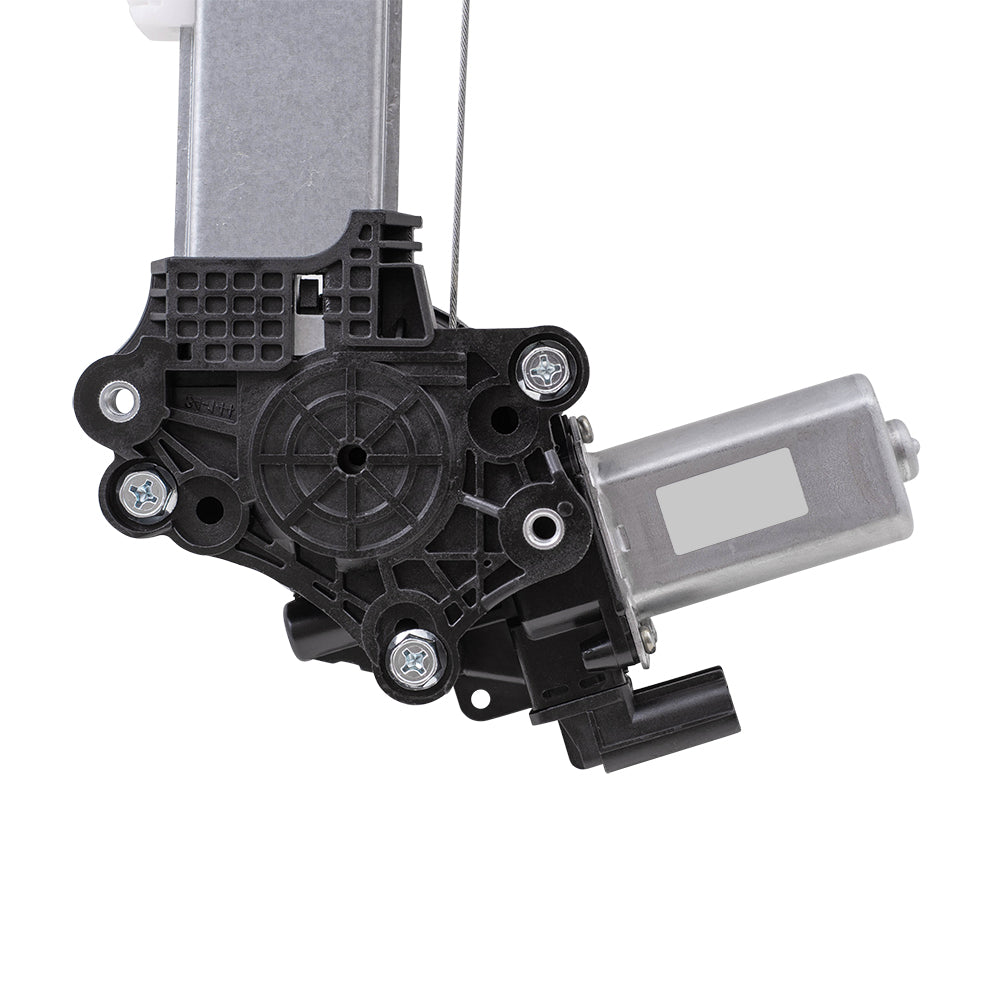 Brock Replacement Front Driver Side Power Window Regulator with Motor-6 Pin Connector Compatible with 2013-2017 Accord Coupe