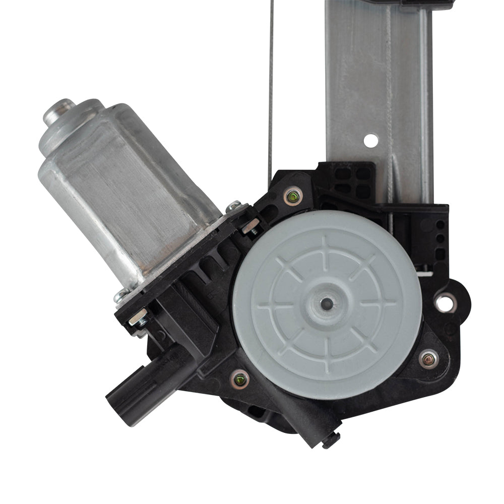 Brock Replacement Driver Front Power Window Regulator with Motor Compatible with 09-15 Pilot