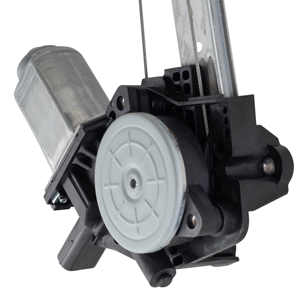 Brock Replacement Driver Front Power Window Regulator with Motor Compatible with 09-15 Pilot
