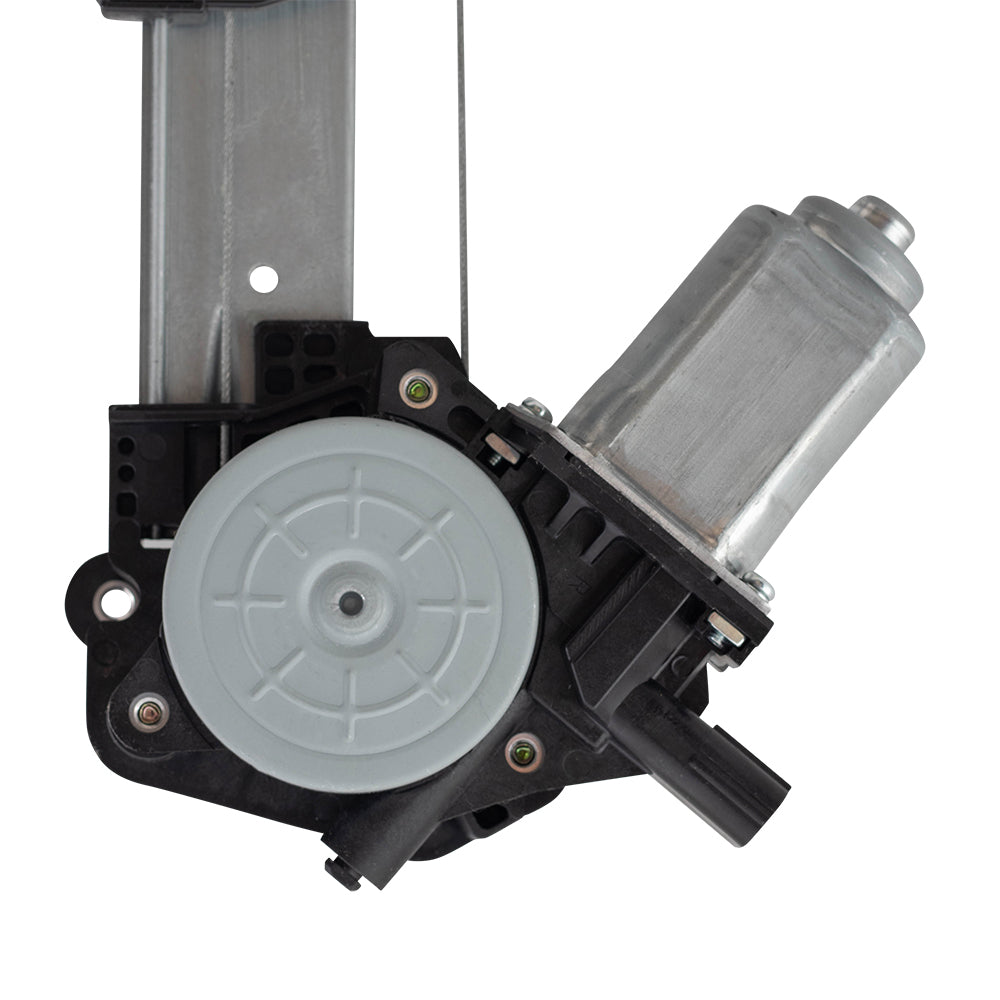 Brock Replacement Passenger Front Power Window Regulator with Motor Compatible with 09-15 Pilot