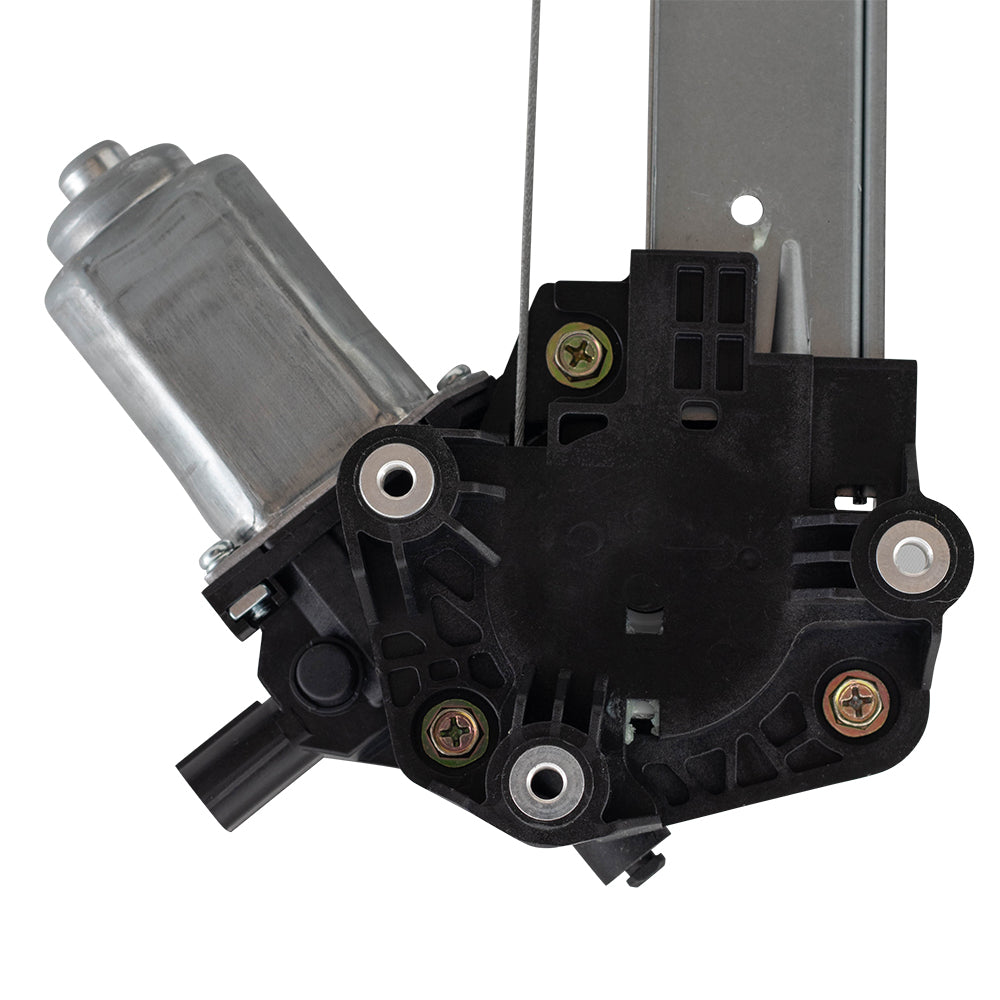 Brock Replacement Passenger Front Power Window Regulator with Motor Compatible with 09-15 Pilot