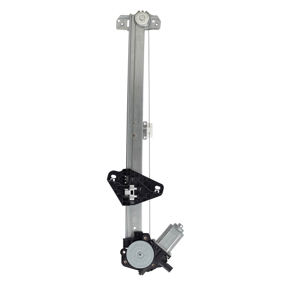 Brock Replacement Passenger Rear Power Window Regulator with Motor Compatible with 09-15 Pilot