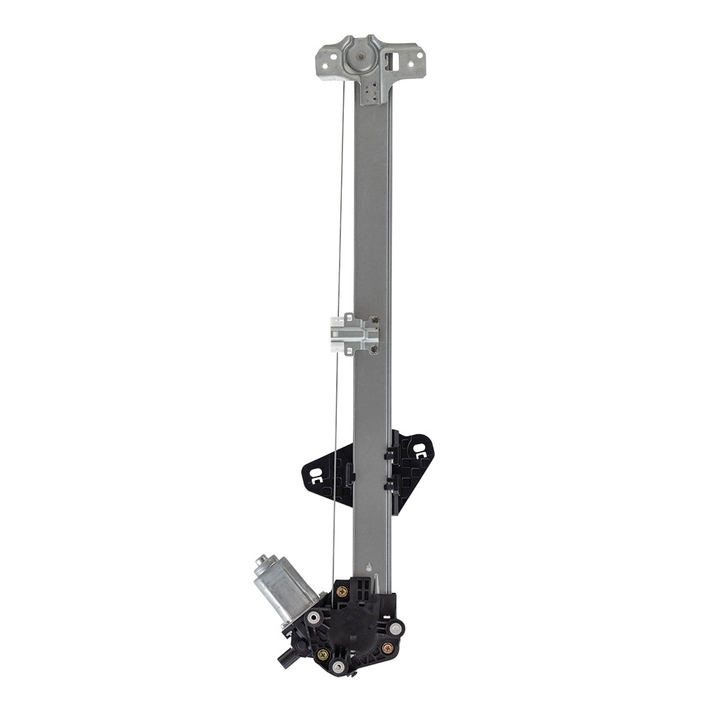 Brock Replacement Passenger Rear Power Window Regulator with Motor Compatible with 09-15 Pilot