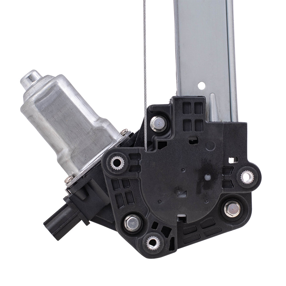 Brock Replacement Driver and Passenger Front Power Window Lift Regulators & Motors Assemblies Compatible with 07-11 SUV 72250-SWA-A01 72210-SWA-A01