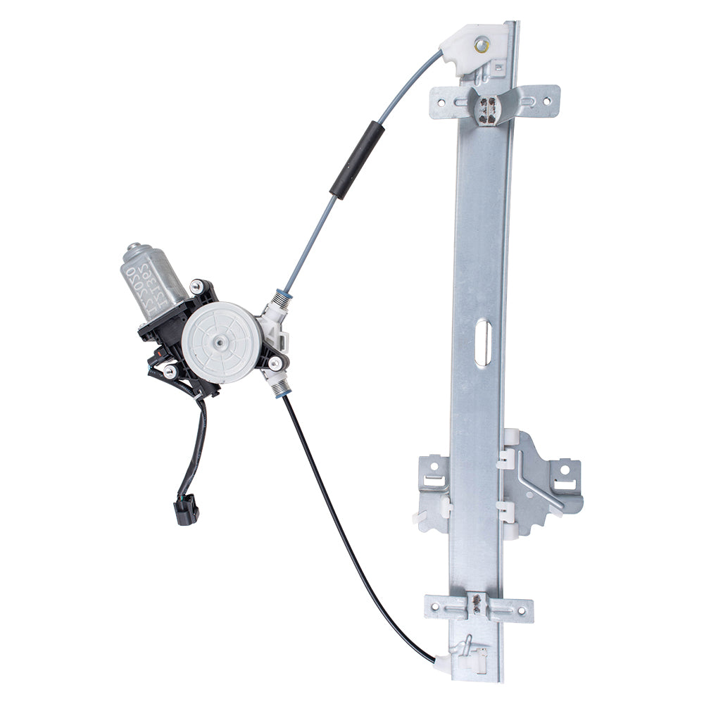 Brock Replacement Passengers Front Power Window Lift Regulator with Motor Assembly Compatible with 98-02 Pickup Truck 8972544520