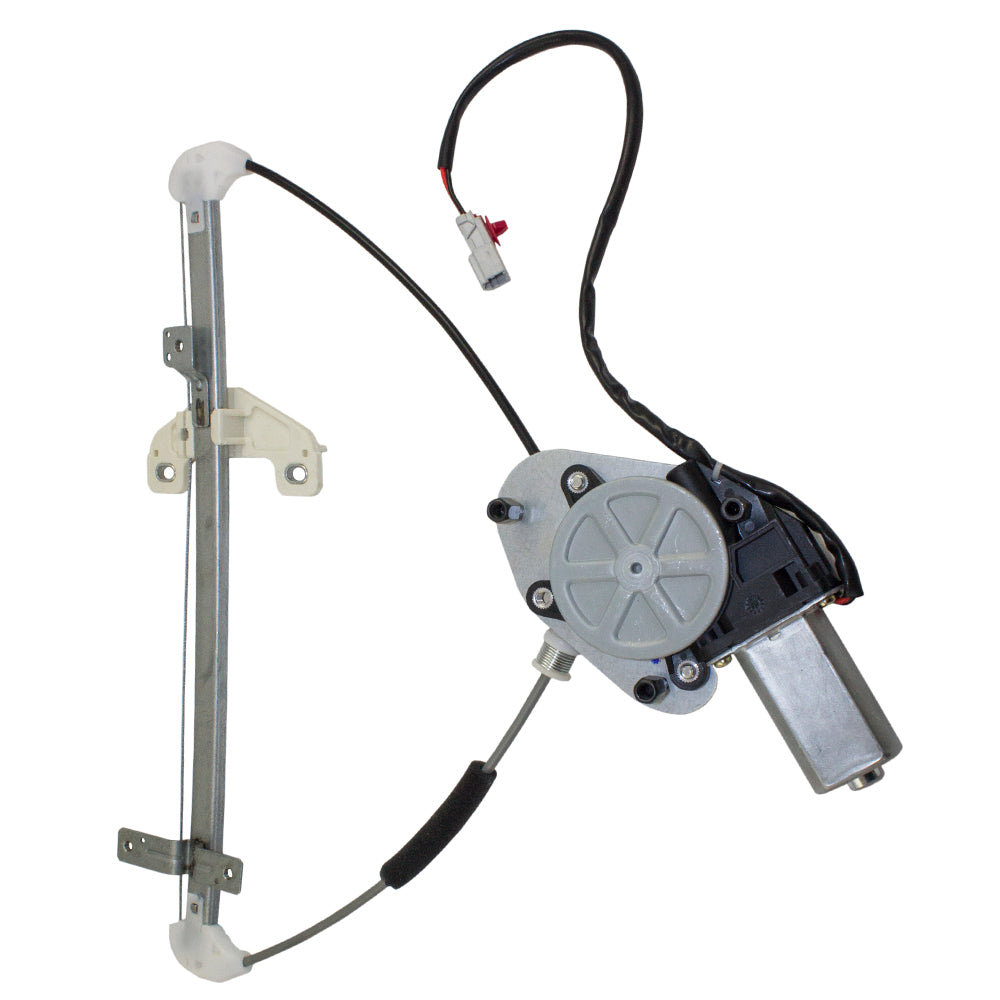 Brock Replacement Power Window Regulator Passenger Rear with Motor Assembly Compatible with 2001-2005 Civic Sedan 72710-S5A-J03 72710-S5D-A05