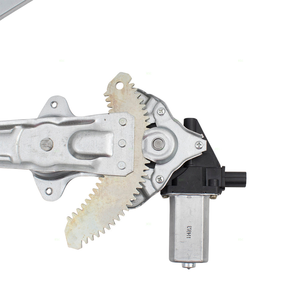Brock Replacement Drivers Front Power Window Lift Regulator w/ Motor Assembly Compatible with 12-15 Civic Coupe 72251TS8A21