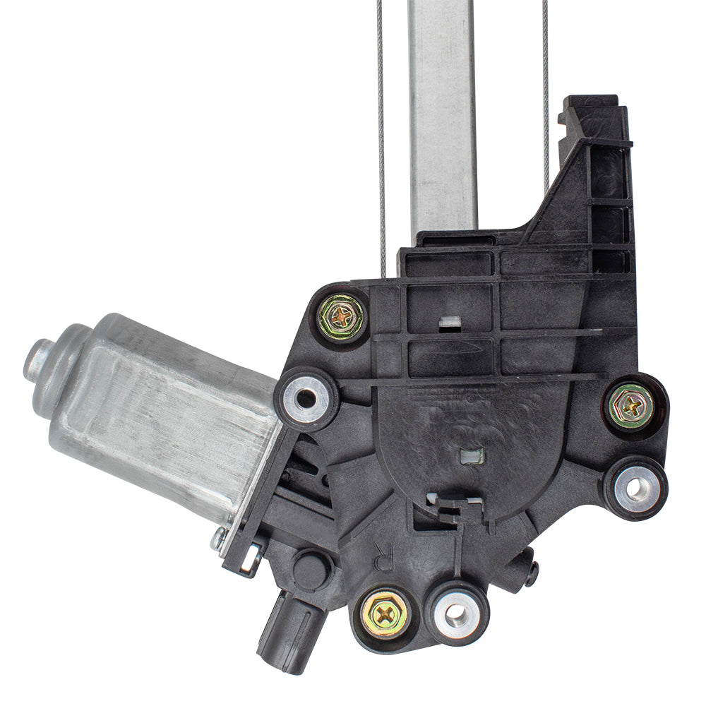 Brock Replacement Pair Set Rear Power Window Regulators with Motors Assemblies Compatible with 12-16 CR-V 72750T0AA01 72710T0AA01 751-759 751-760 HO1550121 HO1551121