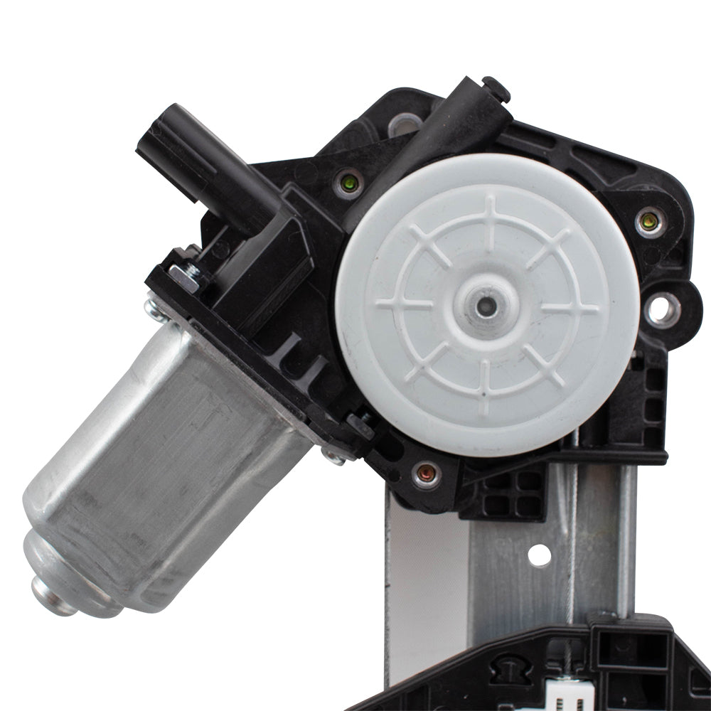 Brock Replacement Power Window Regulator with Motor Compatible with 2007-2012 RDX Front Passengers Right Side Assembly 72210STKA02