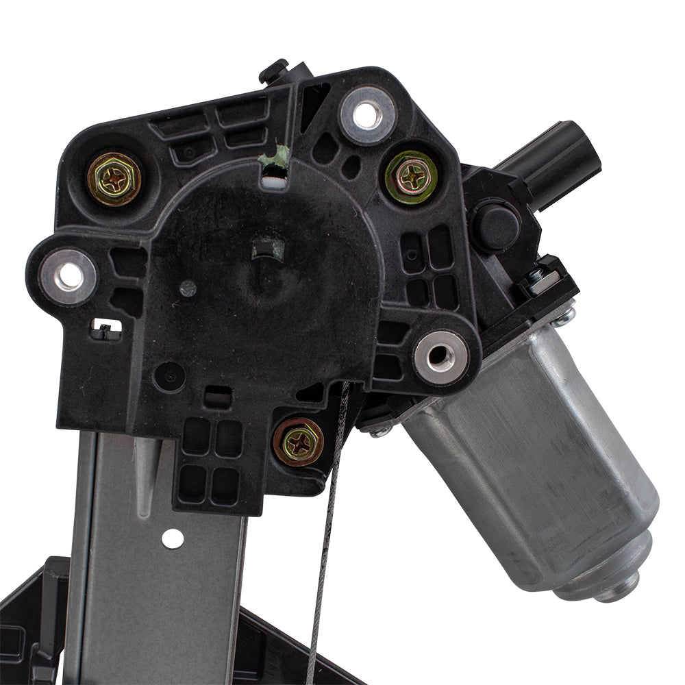Brock Replacement Power Window Regulator with Motor Compatible with 2007-2012 RDX Front Passengers Right Side Assembly 72210STKA02