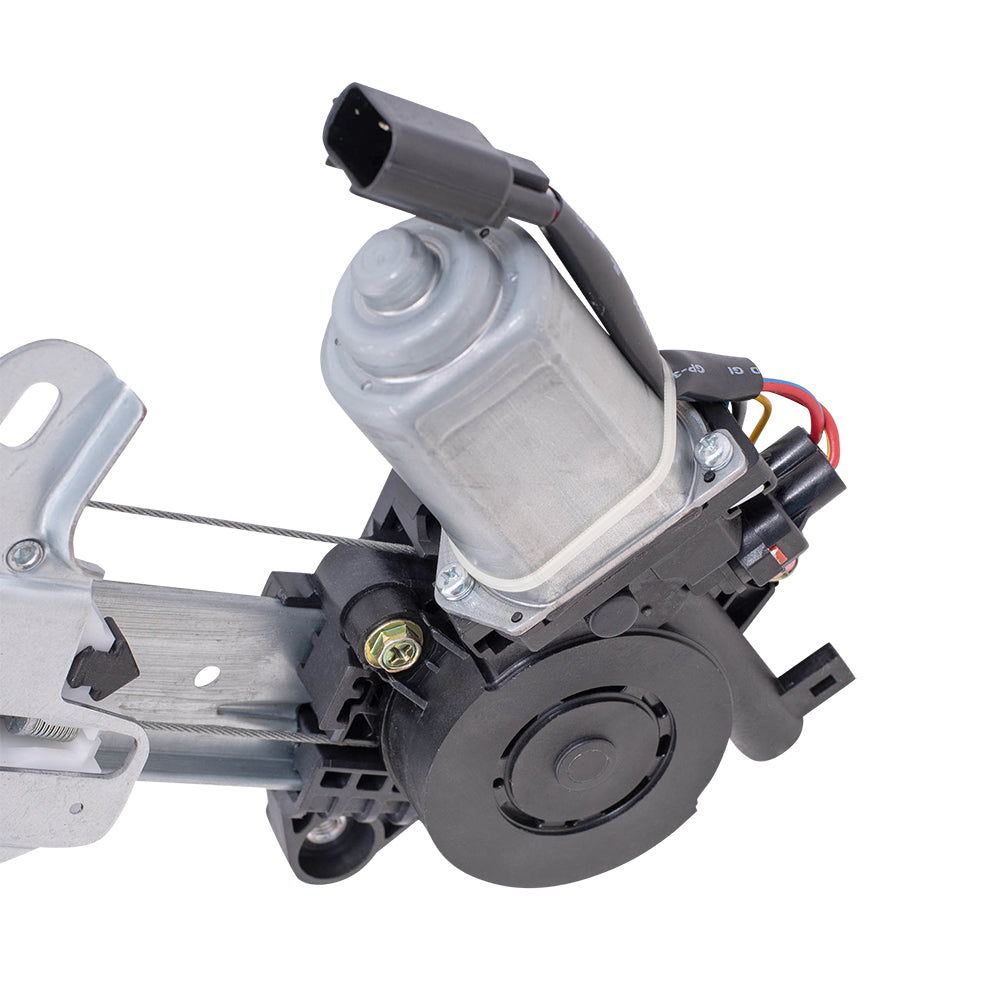 Brock Replacement Front Passengers Power Window Regulator with Motor Compatible with 16-20 Civic Sedan