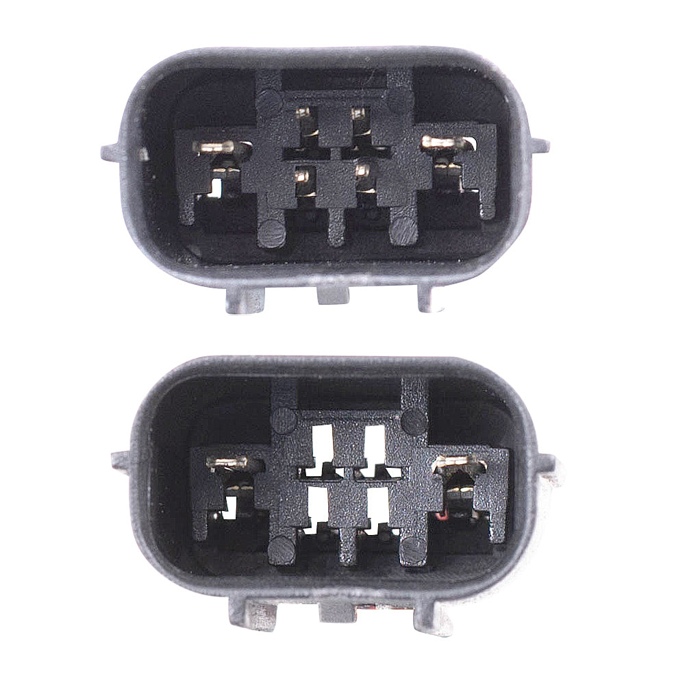 Brock Replacement Driver and Passenger Front and Rear Power Window Regulators w/ Motor Compatible with 17-20 Civic Hatchback