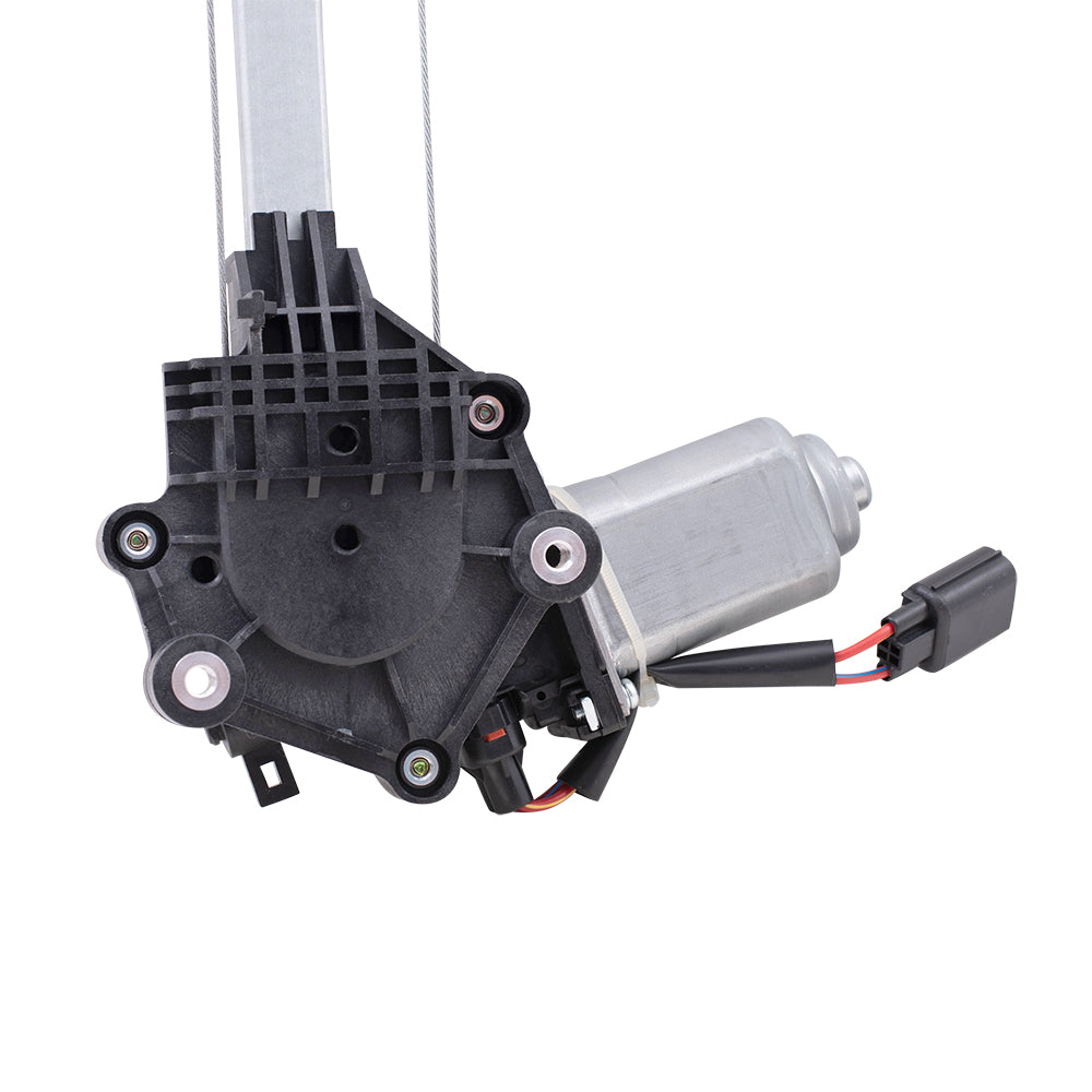 Brock Replacement Driver Rear Power Window Regulator w/ Motor Compatible with 17-20 Civic Hatchback