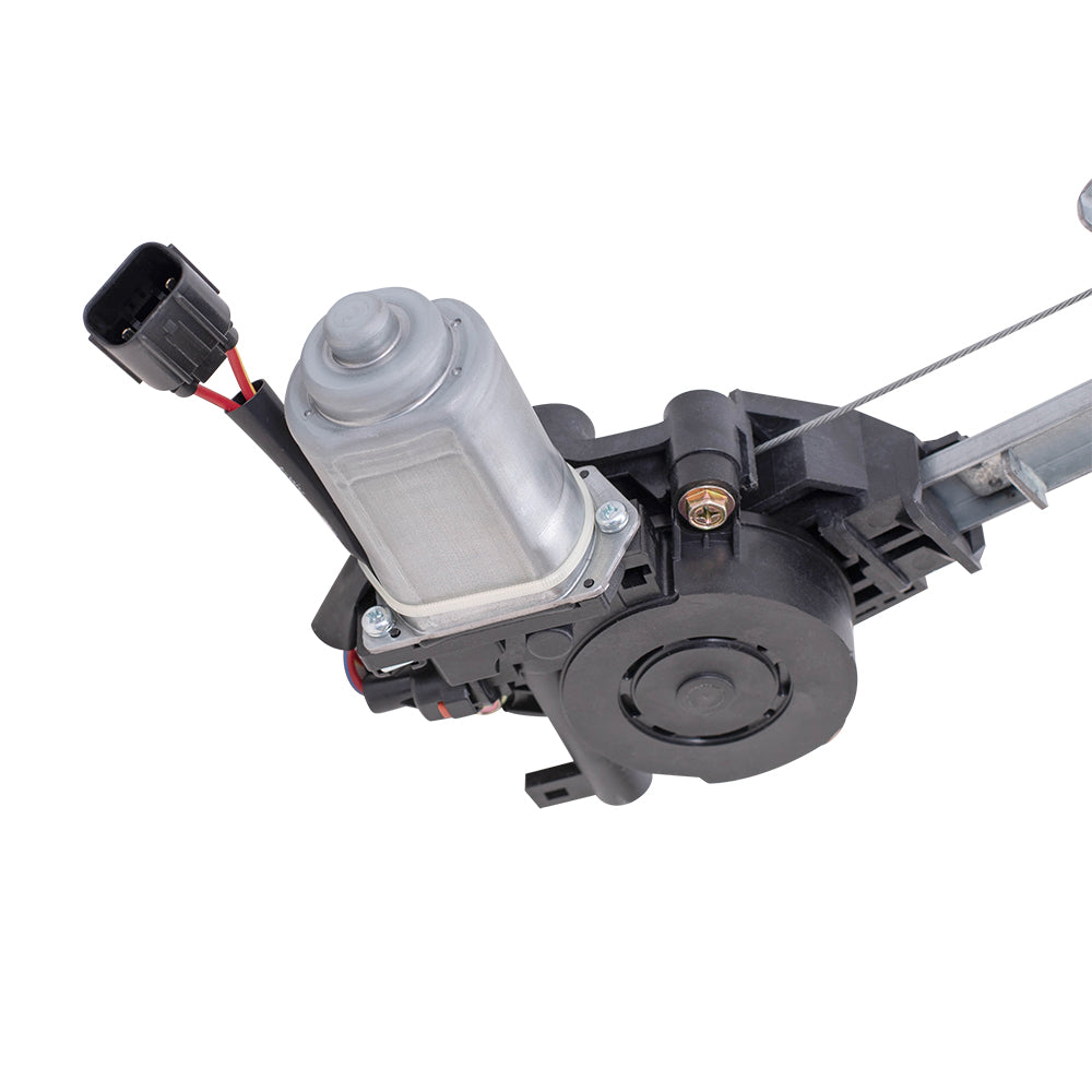 Brock Replacement Driver Rear Power Window Regulator w/ Motor Compatible with 17-20 Civic Hatchback