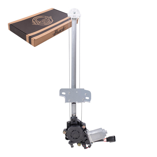 Window Regulator w/ Motor for 2016-2021 Civic Hatchback/NA Built Sedan Rear for 2019-2022 Insight 72710TBAA01 Right HO1550131