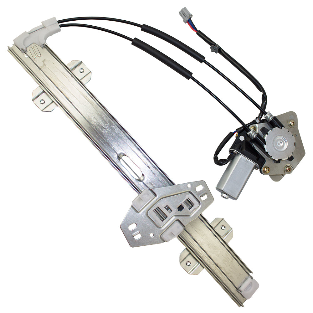 Brock Replacement Passengers Front Power Window Lift Regulator with Motor & 2 Pin Connector Assembly Compatible with 94-97 Accord 72210SV4A01