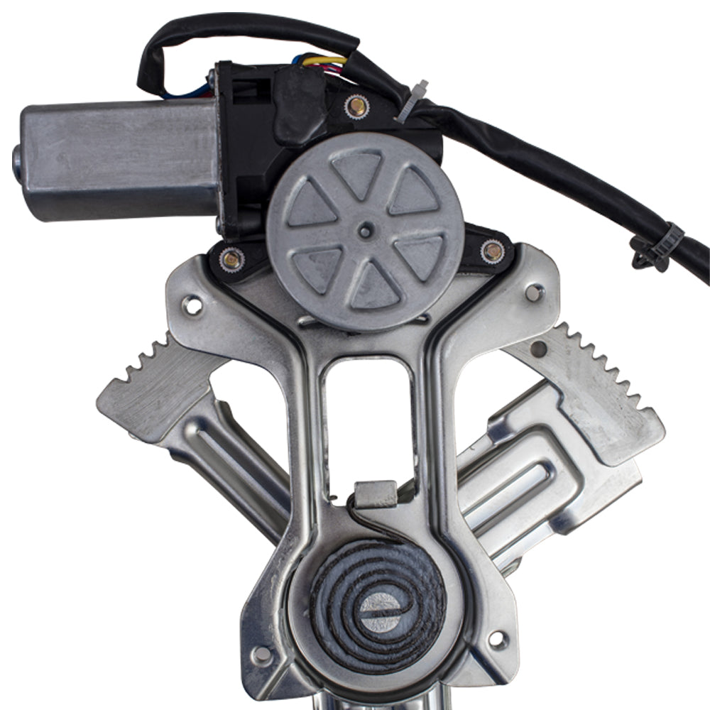 Brock Replacement Driver and Passenger Front Power Window Lift Regulators & Motors Assemblies Compatible with 90-93 Accord 72251SM4003 72211SM4003