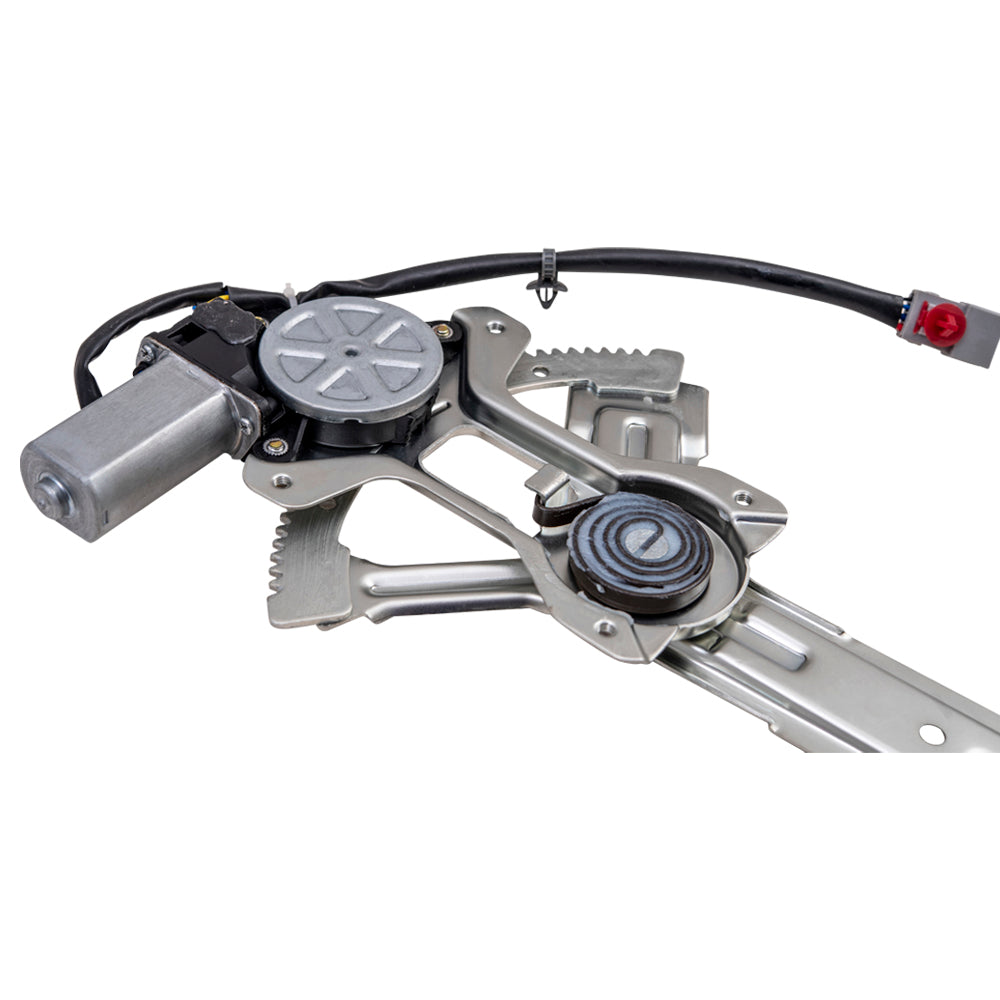 Brock Replacement Driver and Passenger Front Power Window Lift Regulators & Motors Assemblies Compatible with 90-93 Accord 72251SM4003 72211SM4003