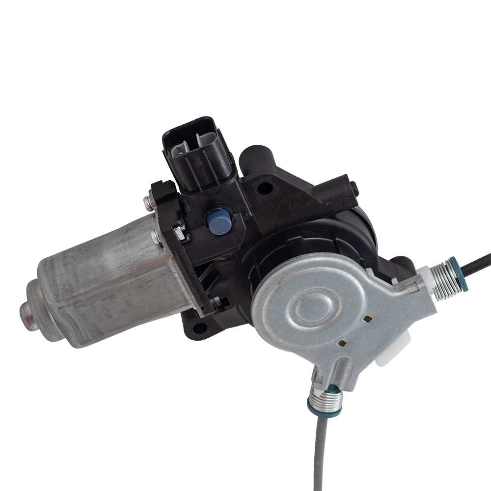 Brock Replacement Driver and Passenger Front Power Window Lift Regulators & Motors Assemblies Compatible with 04-08 TSX 72250SECA02 72210SECA02