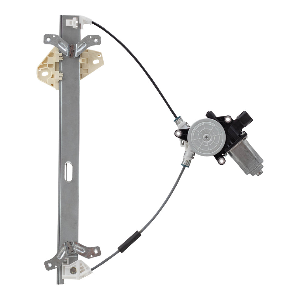 Brock Replacement Passengers Front Power Window Lift Regulator with Motor Assembly Compatible with 04-08 TSX 72210SECA02