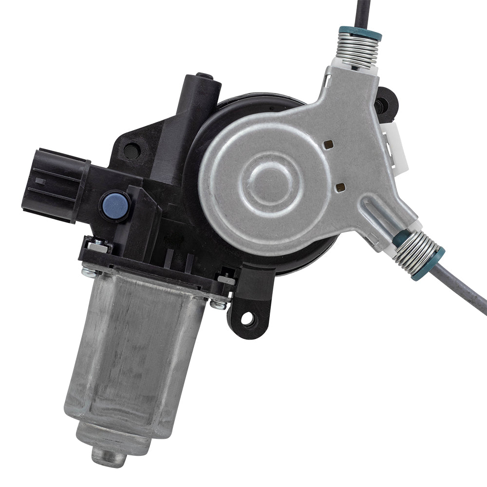 Brock Replacement Passengers Front Power Window Lift Regulator with Motor Assembly Compatible with 04-08 TSX 72210SECA02