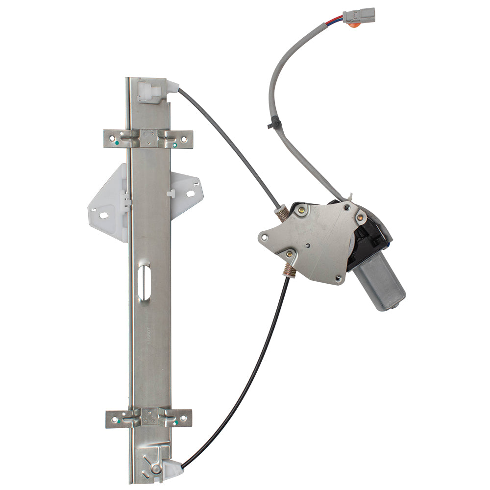 Brock Replacement Pair Set Front Power Window Regulators w/ Motors Compatible with 02-06 RSX Left & Right Assemblies 72250-S6M-A02 72210-S6M-A02 72250S6MA02 72210S6MA02