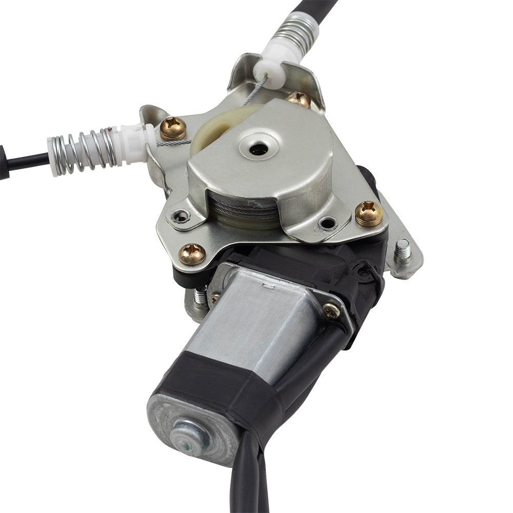 Brock Replacement Drivers Front Power Window Lift Regulator with Motor Assembly Compatible with 99-02 Odyssey Van 72250S0XA04