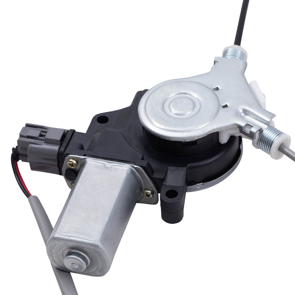 Brock Replacement Passengers Front Power Window Lift Regulator with Motor Assembly Compatible with 99-02 Odyssey Van 72210S0XA04