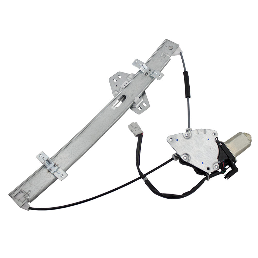 Brock Replacement Drivers Front Power Window Lift Regulator with Motor Assembly 4 Pin Connector Compatible with 98-02 Accord 72250S84A03