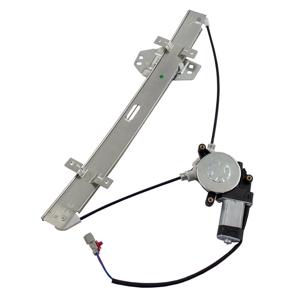 Brock Replacement Passengers Front Power Window Lift Regulator with Motor Assembly 2 Pin Connector Compatible with 98-02 Accord 72210S84A03