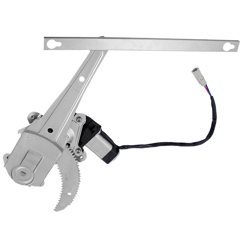Brock Replacement Drivers Rear Power Window Lift Regulator with Motor Assembly Compatible with 98-02 Accord 72755S84A01